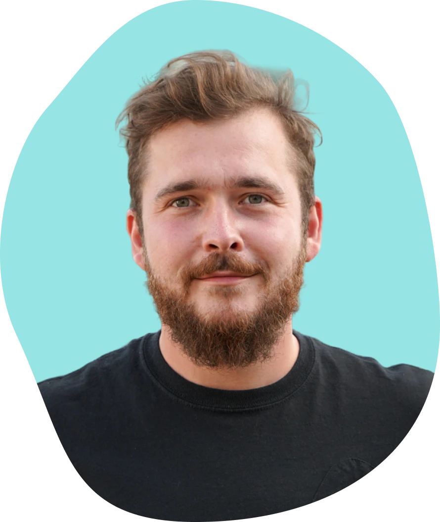 Portrait of Alex, Co-Founder and Product Designer at WeSlam